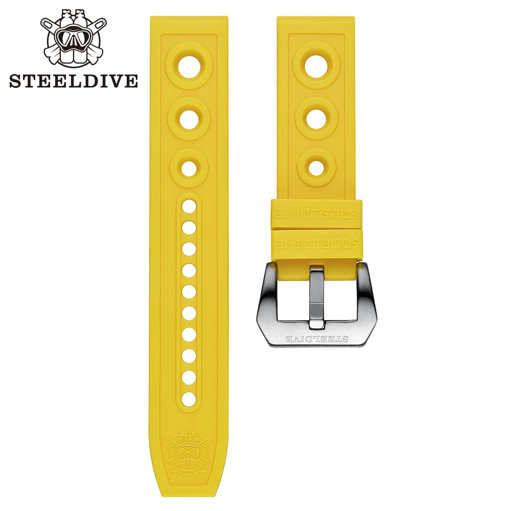 Pulseira Steeldive Rubber Strap