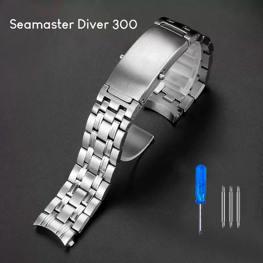 Pulseira Aço Omega Seamaster/007