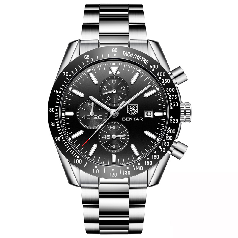 Benyar Chronograph Steel