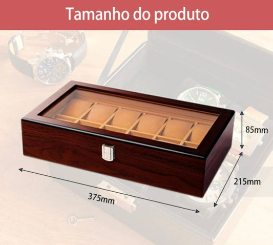 Caixa Organizadora de Relógios