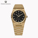 Dourado e preto