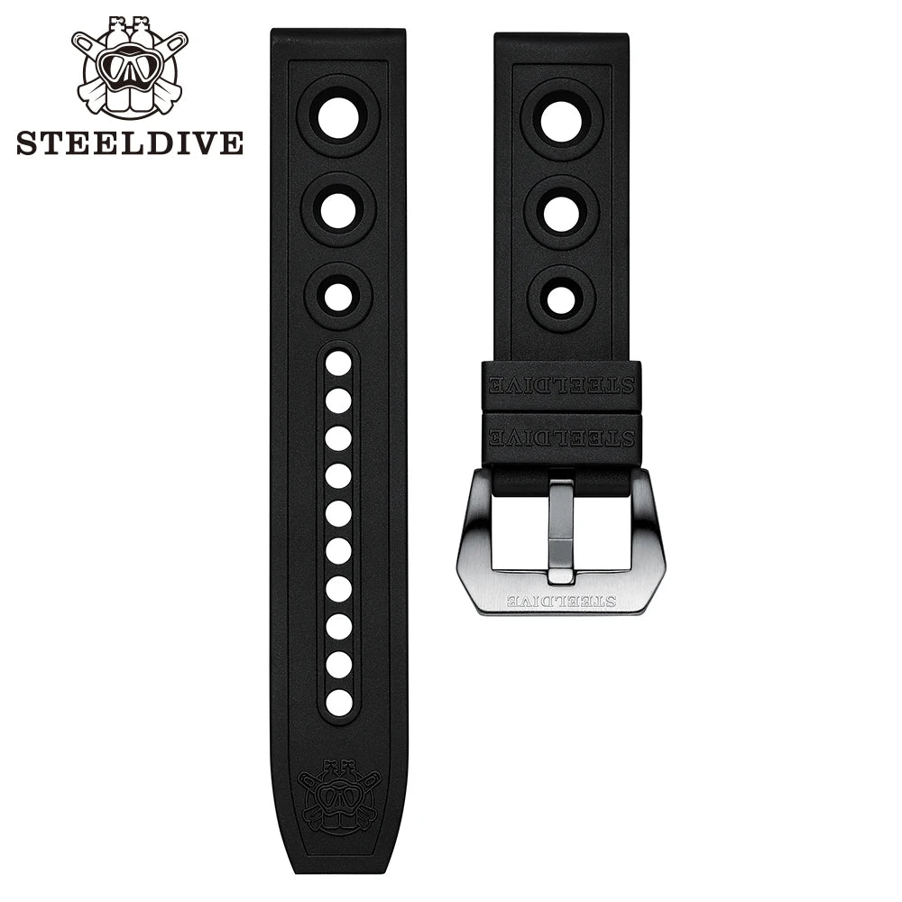 Pulseira Steeldive Rubber Strap