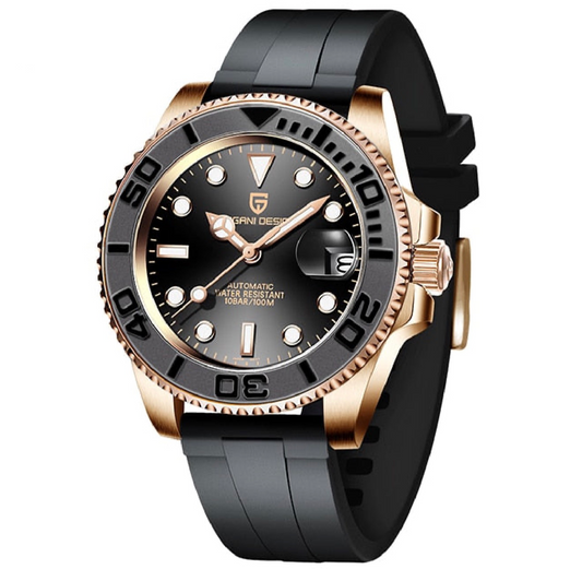 Pagani Design Yacht Master Rubber Rose Gold Serie