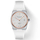 Branco/Rose Gold Rubber