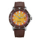 Amarelo/marrom  borracha