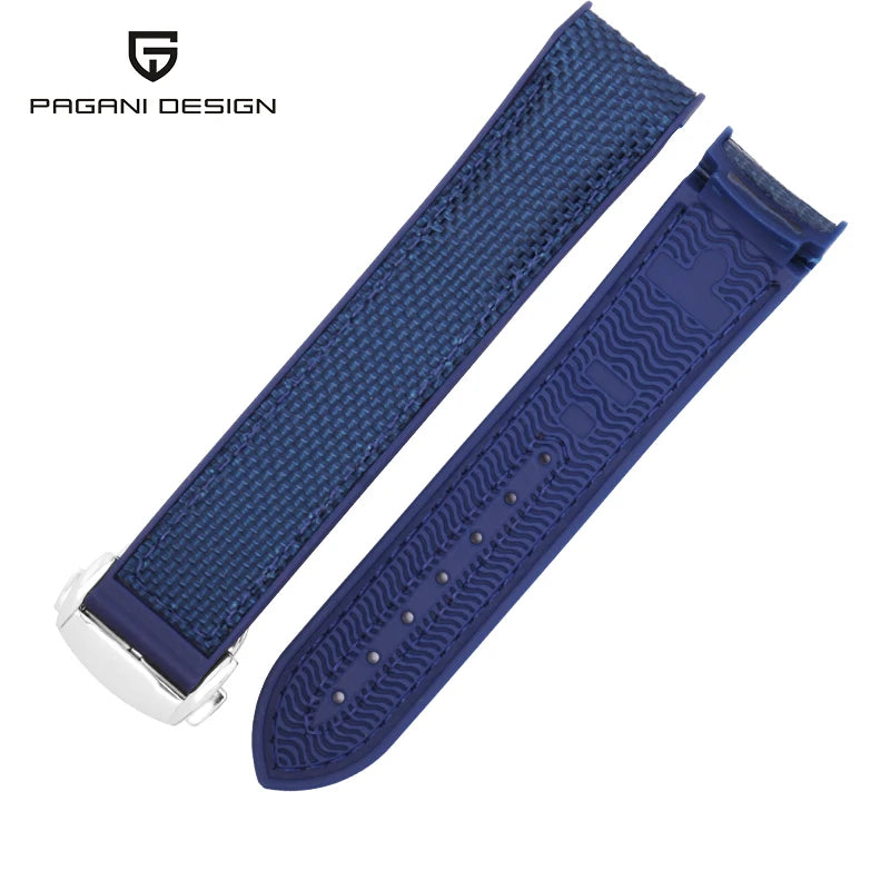 Pulseira Pagani Design Nylon/Borracha