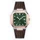 Misto verde couro