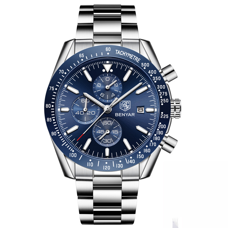 Benyar Chronograph Steel