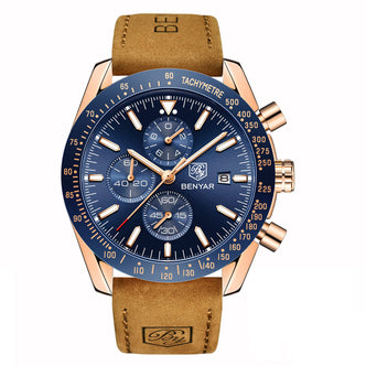 Benyar Chronograph Leather