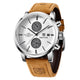Branco e Prata Pulseira Marrom