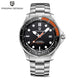 Preto e Laranja Steel
