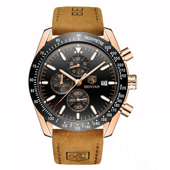 Benyar Chronograph Leather