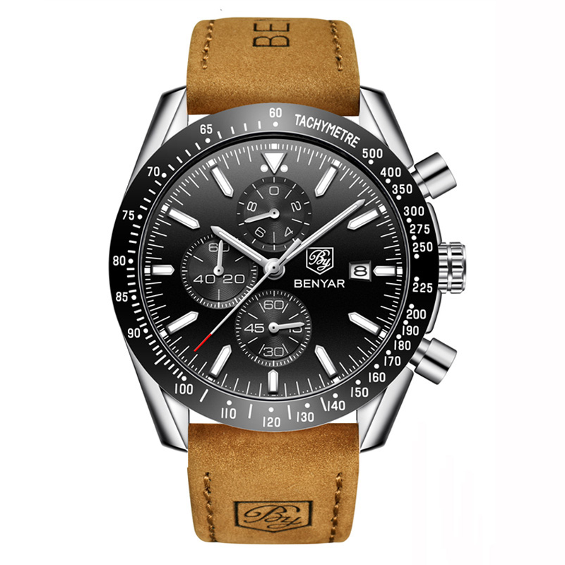 Benyar Chronograph Leather