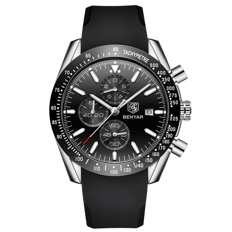Benyar Chronograph Silicon