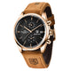 Preto e Dourado Pulseira Marrom